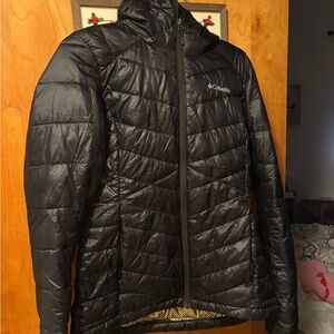 Columbia Charcoal Quilted Jacket